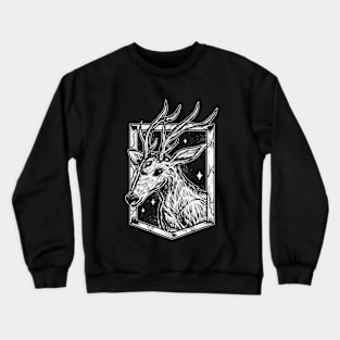 The deer Crewneck Sweatshirt